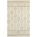 Copper Grove Lalemant Blossom Ash Sand Wool Handcrafted Undyed Area Rug 5 X 8