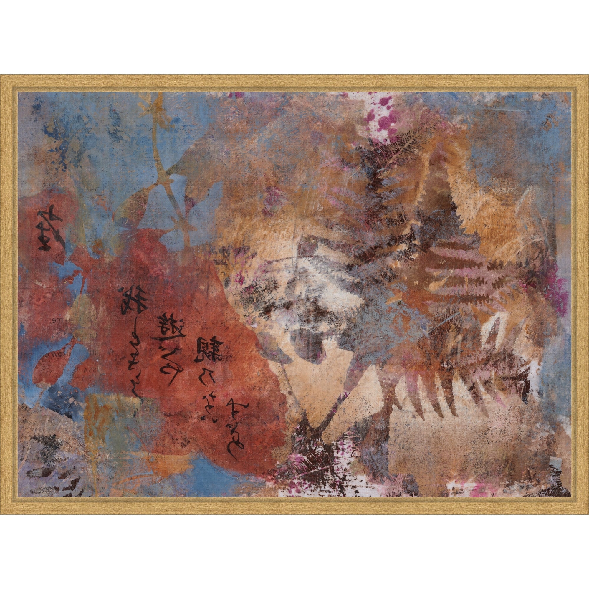 Flow Of Time By Lena Ru Framed Canvas Wall Art