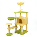 Flower Cat Tree With Large Condo Removable Flower Cushion And Hammock
