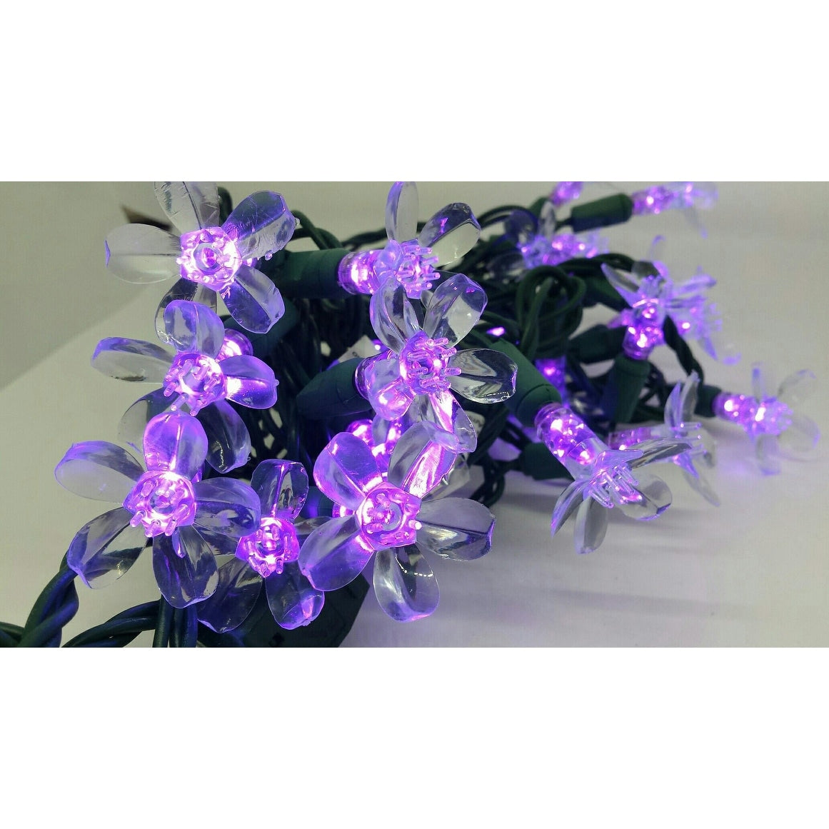 Flower Purple Light String