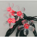 Flower Red Led Light String