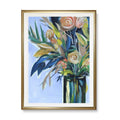 Flowers In A Vase Ii Framed Giclee Print