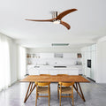 Flush Mount Ceiling Fan With Lights Remote Control