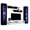 Fly Ab2 35Tv Wall Mounted Floating Modern Entertainment Center