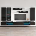 Fly Ef4 33Tv Wall Mounted Floating Modern Entertainment Center