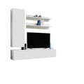 Fly H Wall Mounted Floating Modern Entertainment Center