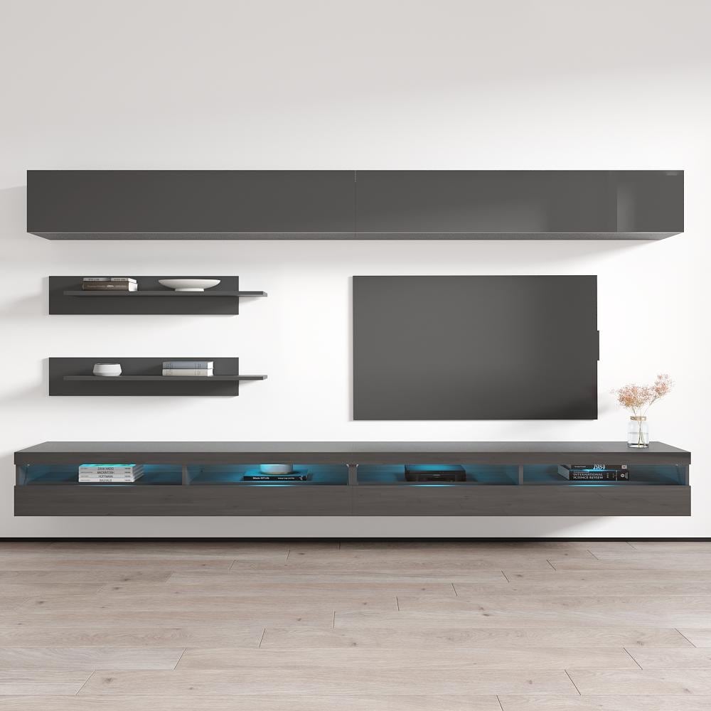 Fly I 35Tv Wall Mounted Floating Modern Entertainment Center