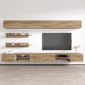 Fly I1 33Tv Wall Mounted Floating Modern Entertainment Center