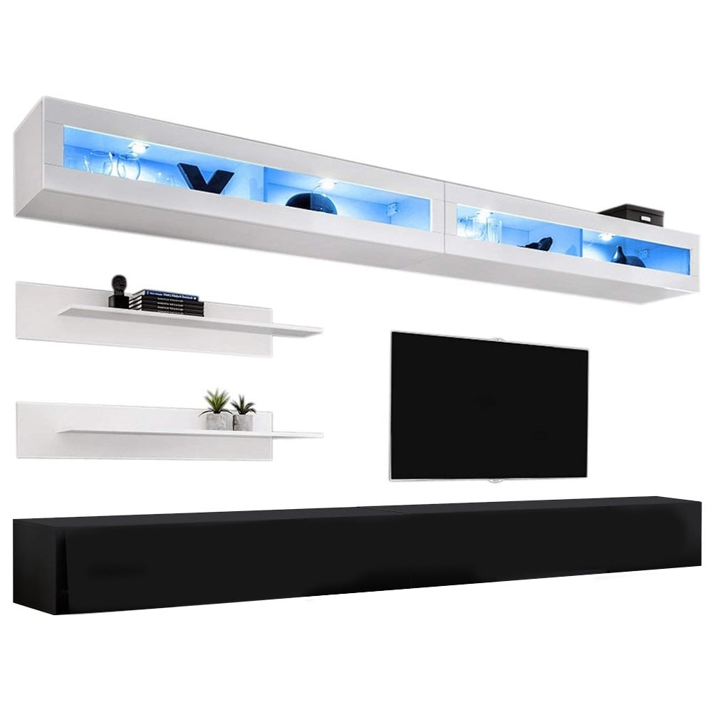 Fly I2 30Tv Wall Mounted Floating Modern Entertainment Center