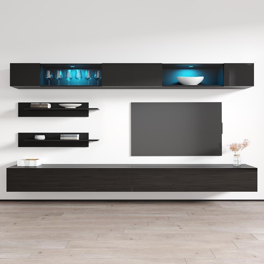 Fly I3 30Tv Wall Mounted Floating Modern Entertainment Center