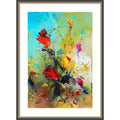 Fly Roses By Stanislav Lazarov Wood Framed Wall Art Print
