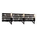 Flynne 3 Light Ombre Galvanized Bath Light