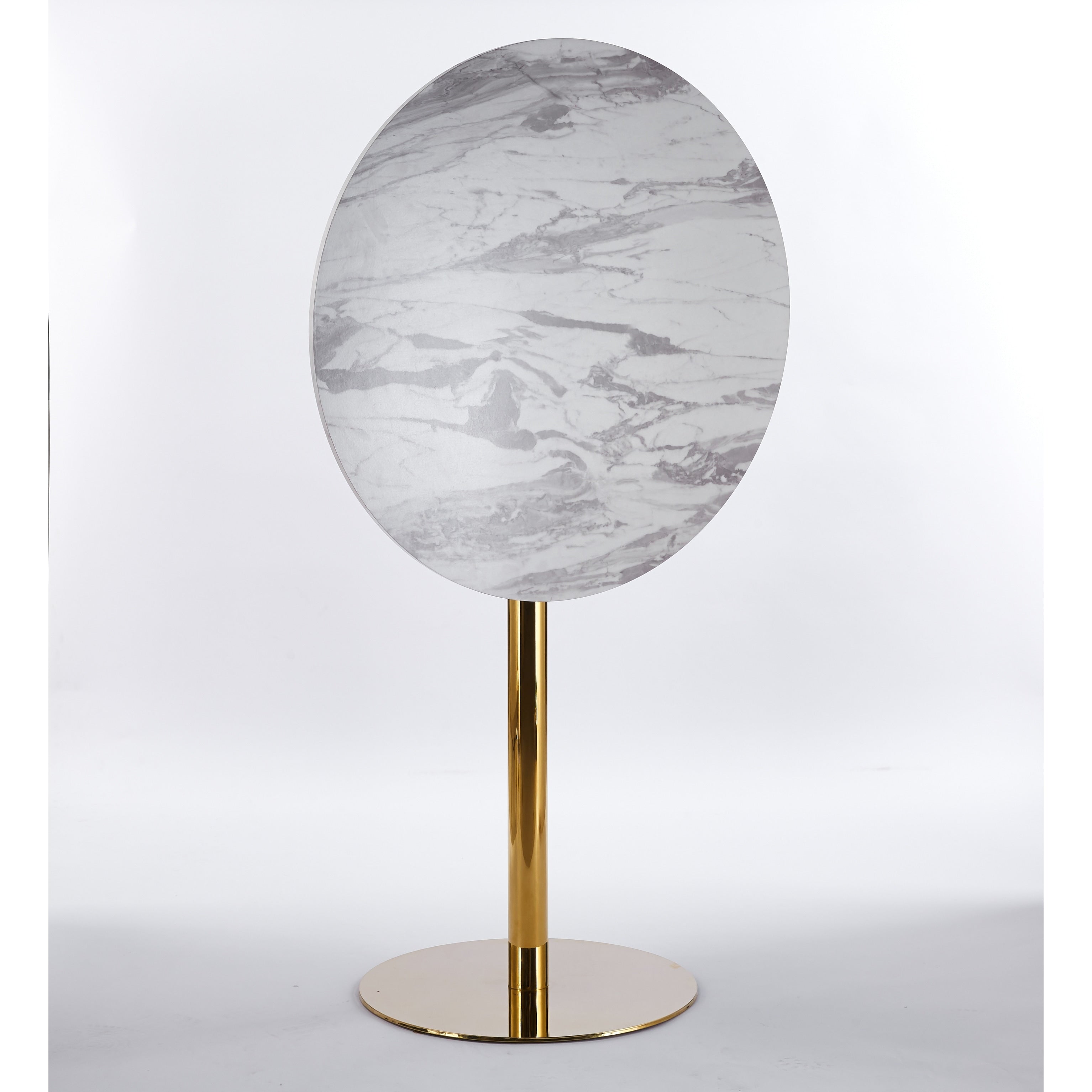 Folding Round Bar Table For 2 4 People Tulip Bar Table With Mdf Top Metal Pedestal Base Leisure Table For Small Space