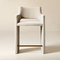 Foley Grey Faux Mohair Dining Armchair