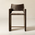 Foley Mink Velvet Dining Armchair