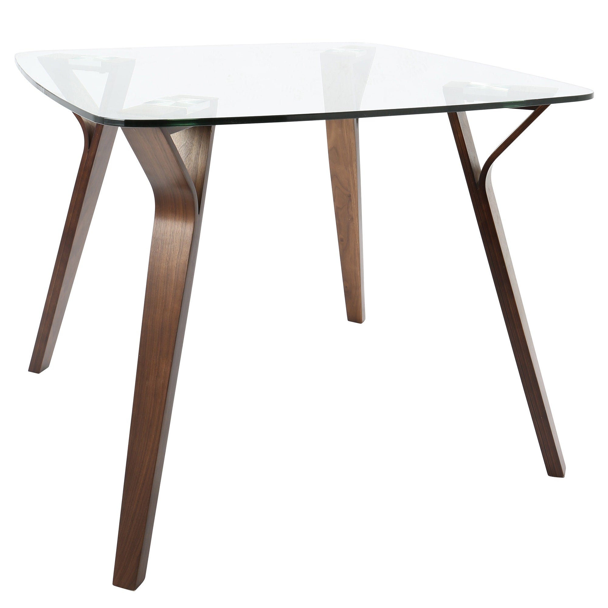 Folia Mid Century Modern Square Dining Table