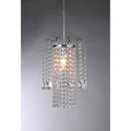 Fondue Chandelier Silver