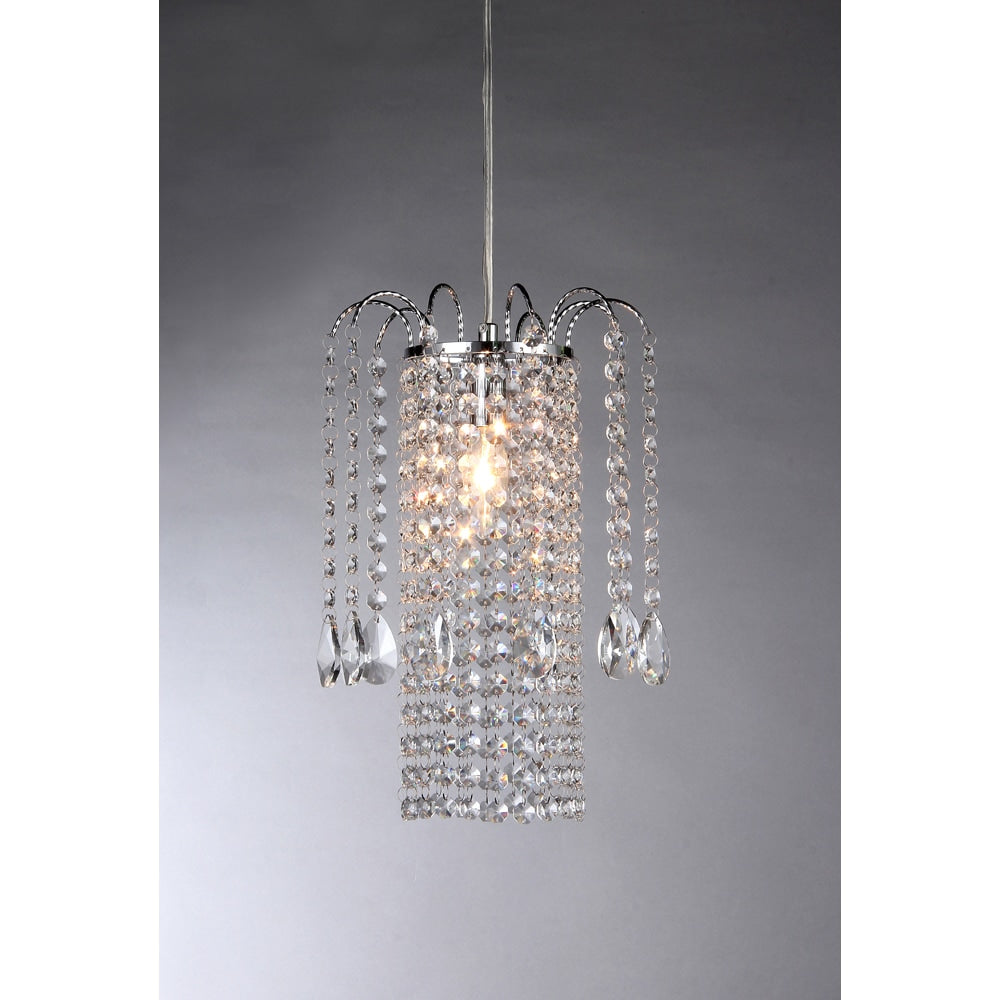 Fondue Chandelier Silver