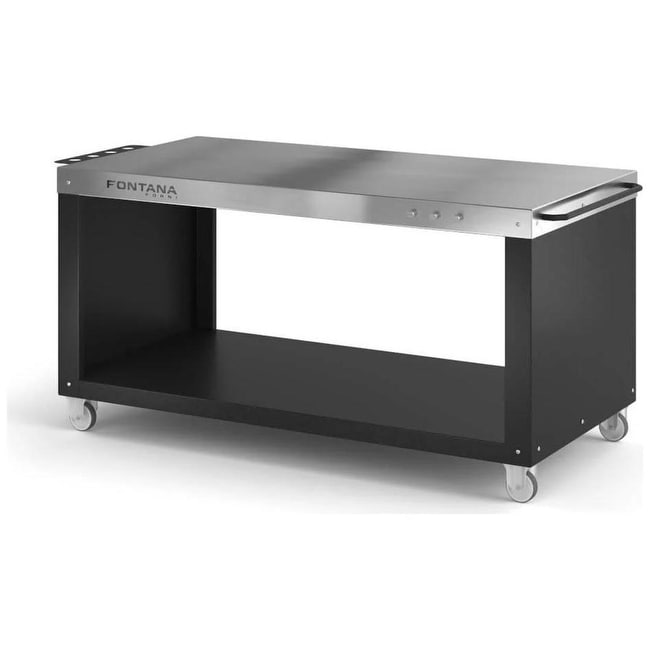 Fontana Ftpd Pizza Desk With Tool Holder And Non Stick Stainless Steel