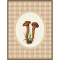 Forage Wild Mushroom No.4 By Wild Violets Framed Canvas Wall Art