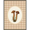 Forage Wild Mushroom No.4 By Wild Violets Framed Mounted Canvas Wall Art Print
