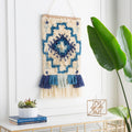 Foresa Hand Knotted Wool 17 X 23 Inch Bohemian Global Tapestry 17 X 23