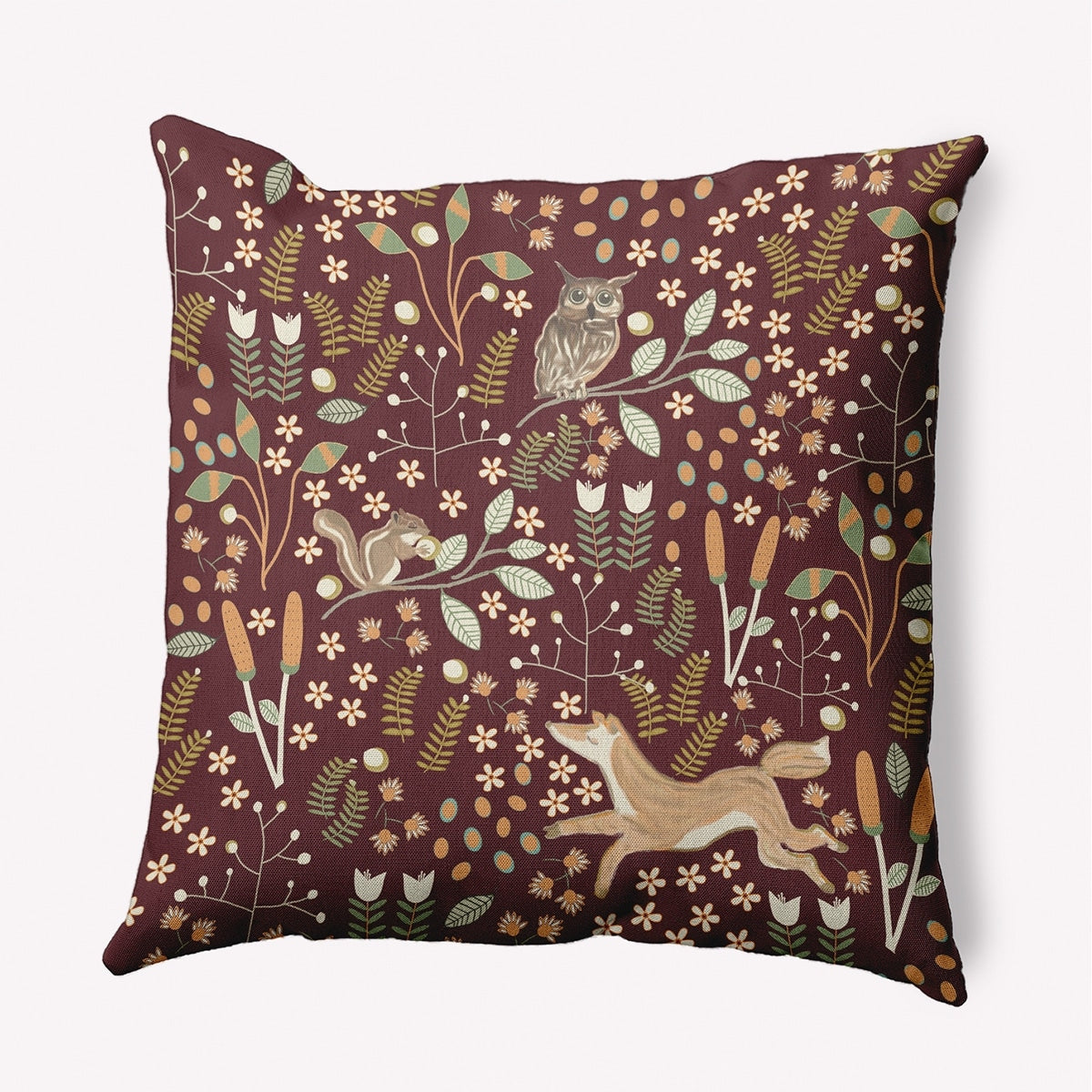 Forest Friends Accent Pillow