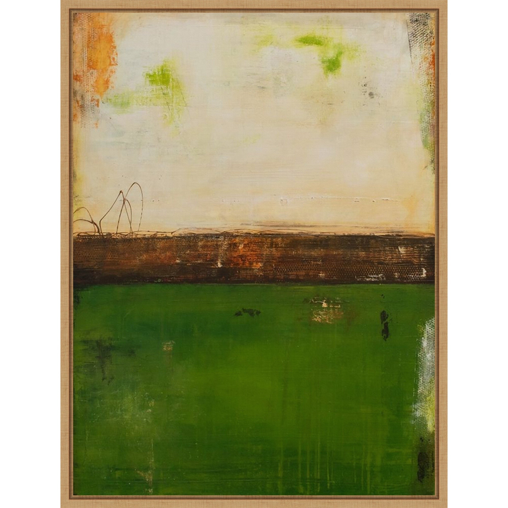 Forest Hill Trail By Erin Ashley Framed Canvas Wall Art Print