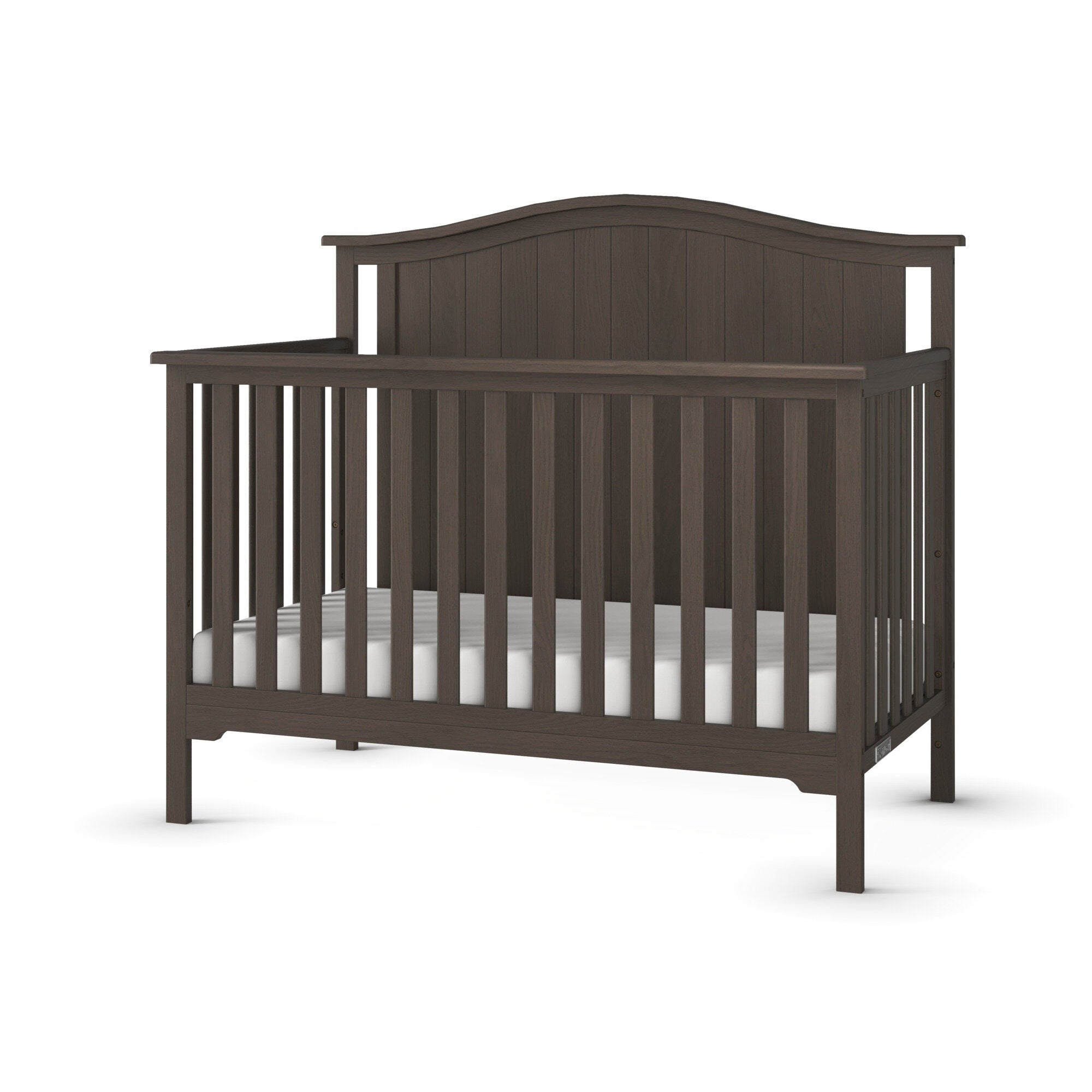 Hampton 4 In 1 Convertible Baby Crib Arch Top By Forever Eclectic