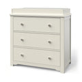 Forever Eclectic Harmony 3 Drawer Dresser With Dressing Kit Brushed Cotton