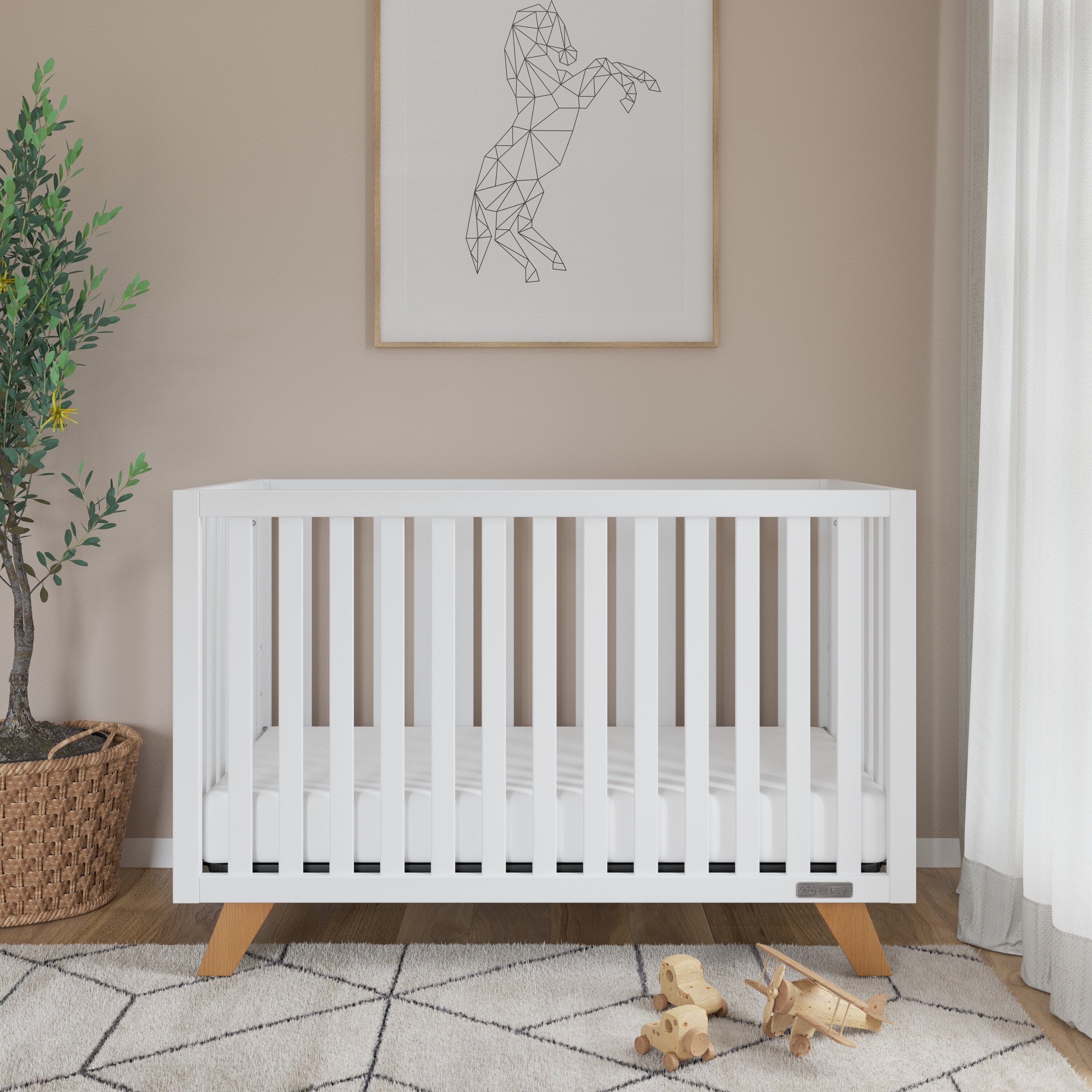 Forever Eclectic Soho 4 In 1 Convertible Crib
