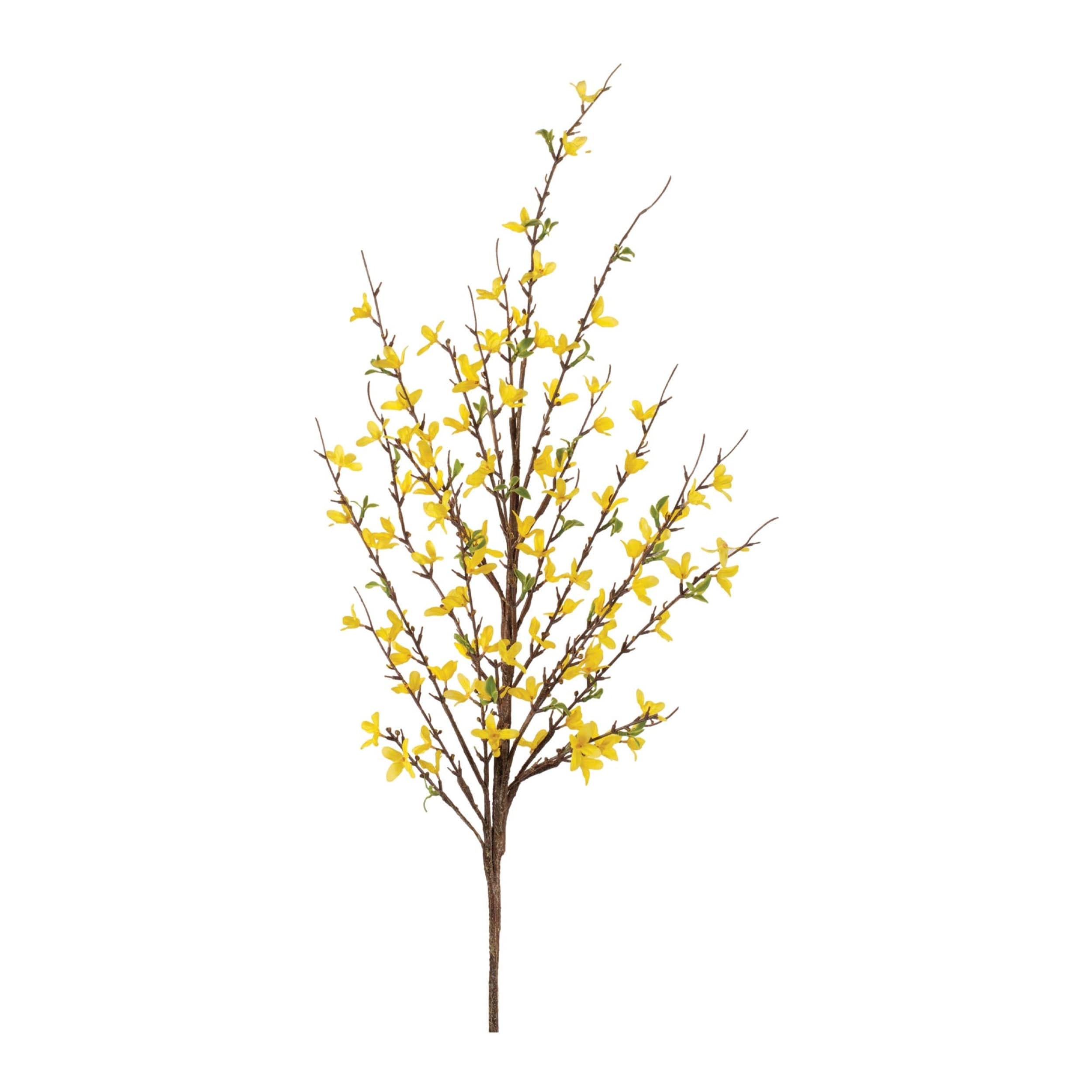 Forsythia Floral Branch Set Of 4