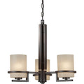 Forte Lighting 2404 03 3 Light 20 1 2 Wide Chandelier