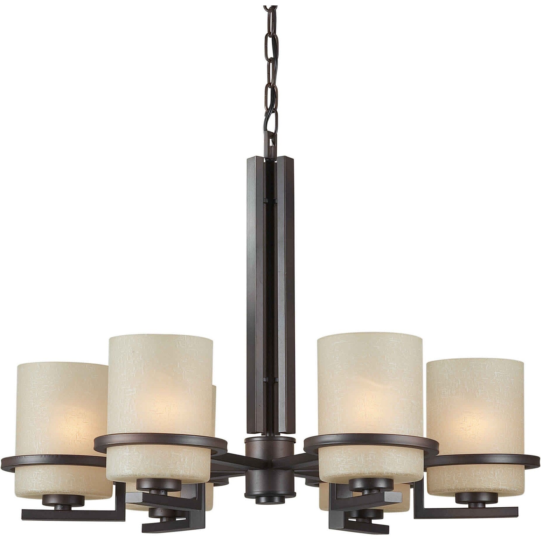Forte Lighting 2405 06 6 Light 27 1 2 Wide Chandelier