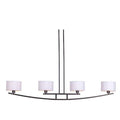 Forte Lighting 2624 04 4 Light 59 Wide Linear Chandelier