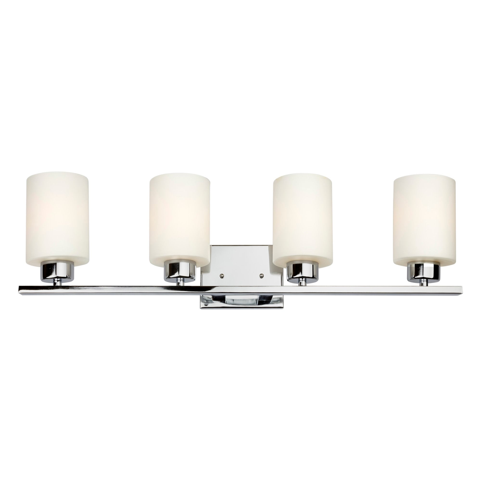 Forte Lighting 5186 04 4 Light 28 Wide Bathroom Vanity Light With