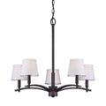 Forte Lighting 7078 05 5 Light 24 3 4 Wide Chandelier