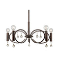 Forte Lighting 7114 05 5 Light 22 Wide Chandelier