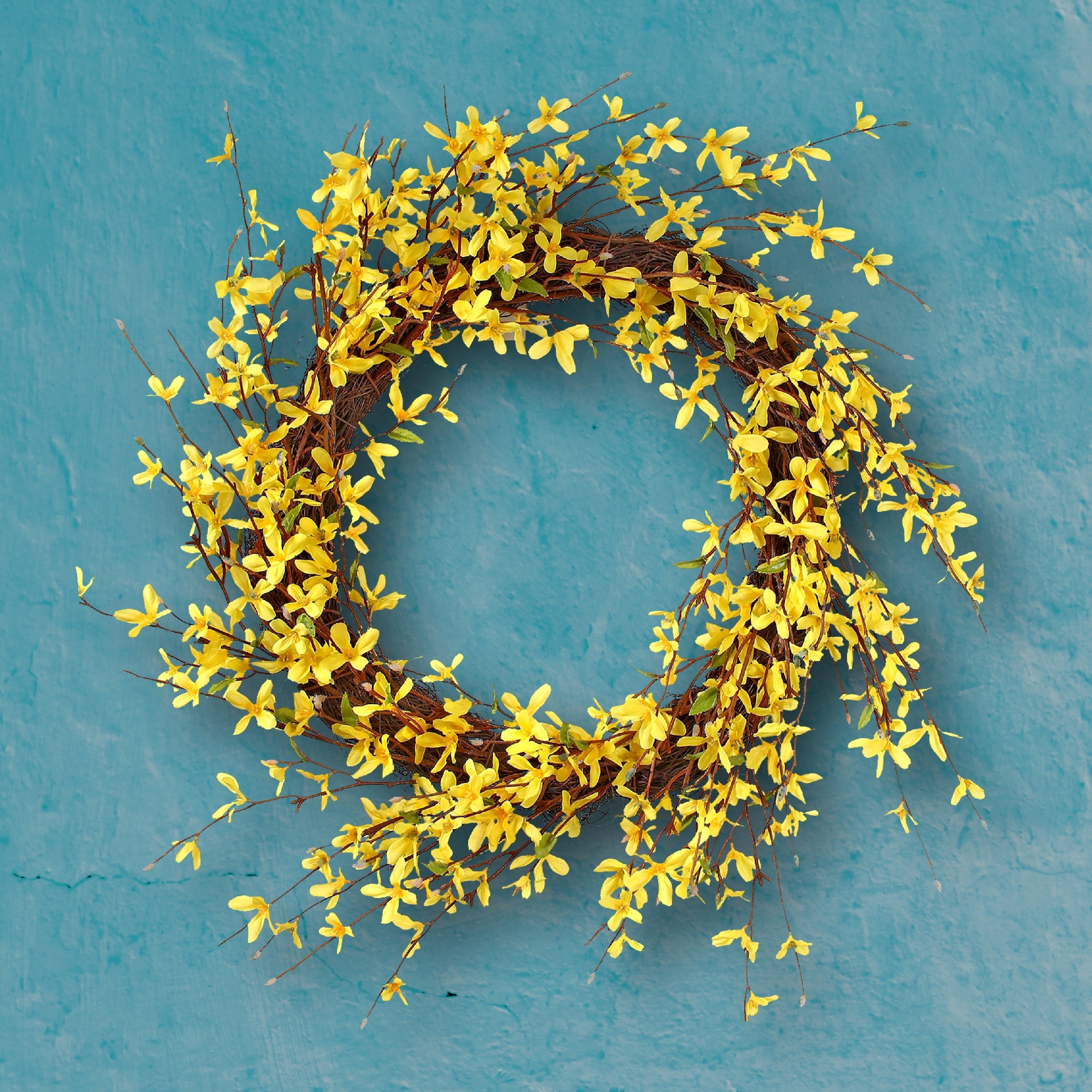 Forthysia Twig Wreath 22