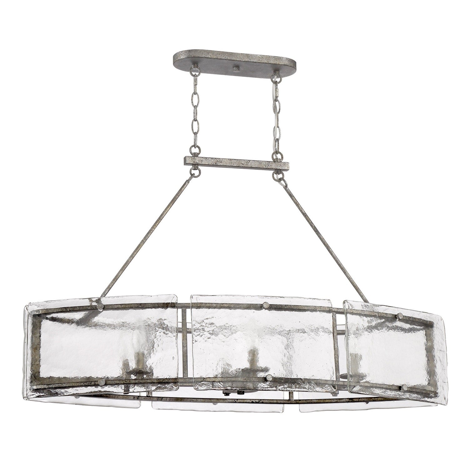 Fortress Six Light Island Chandelier