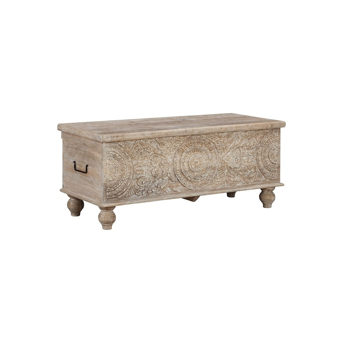 Signature Design By Ashley Fossil Ridge Storage Bench