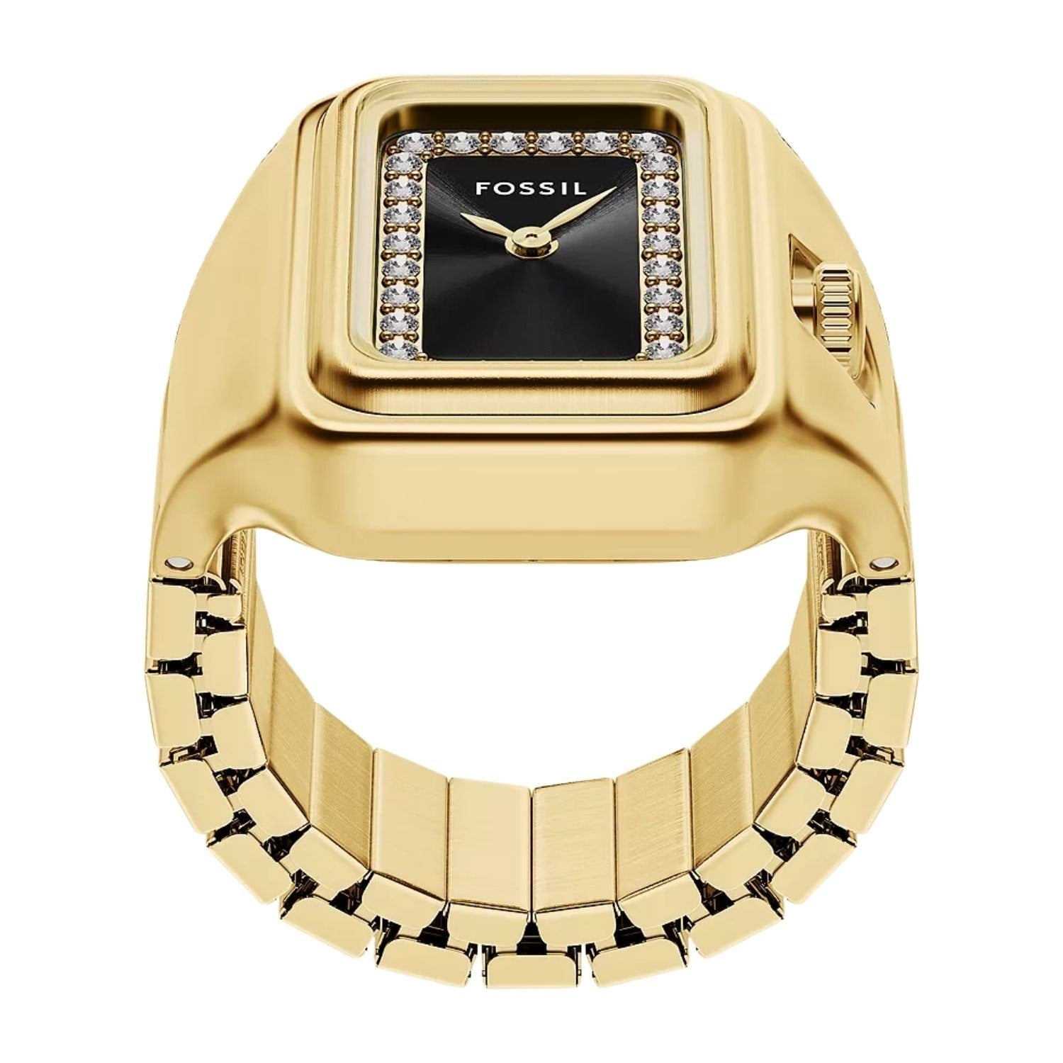 Fossil Womens Carlie Mini Black Dial Watch Es5447 One Size