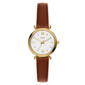 Fossil Womens Carlie White Dial Watch Es5464 One Size