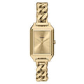 Fossil Womens Raquel Gold Dial Watch Es5478 One Size