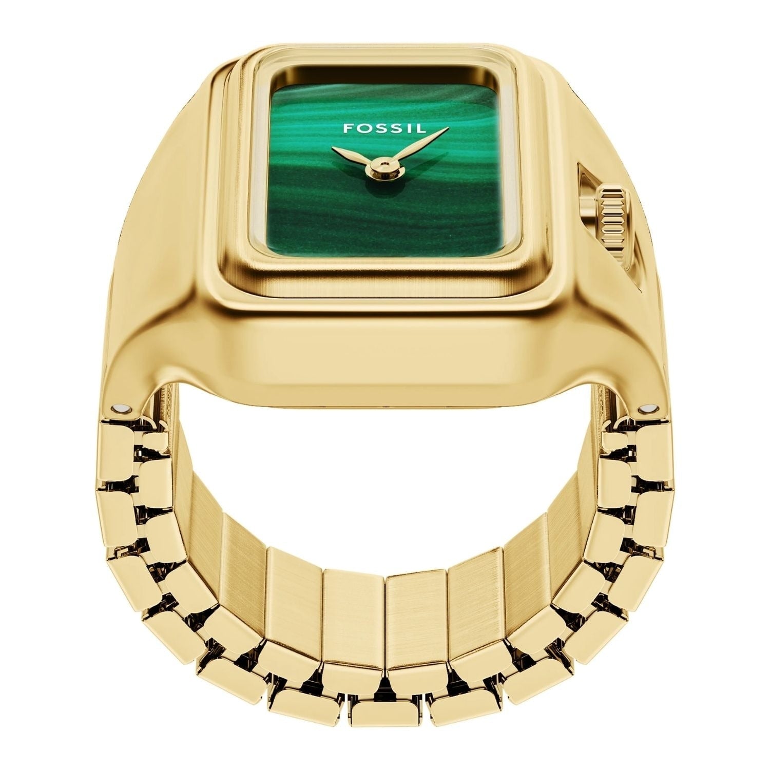 Fossil Womens Raquel Mini Green Dial Watch Es5448 One Size