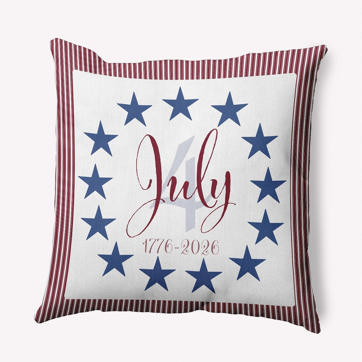 Fourth Of July Accent Pillow