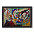 Fragment 2 For Composition Vii 1913 Wassily Kandinsky Custom Framed Canvas