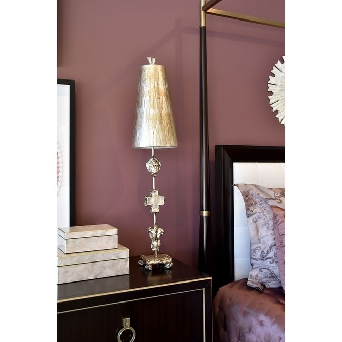 Fragment Silver Table Lamp