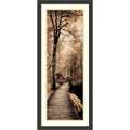 Framed Art Print A Quiet Stroll I By Ily Szilagyi 18 X 42 Inch