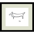 Framed Art Print Le Chien The Dog By Pablo Picasso 15 X 13 Inch